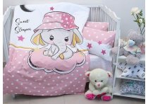 Постельное белье Turkish Cotton TAG - Sweet sleeper pink (Турция), детский